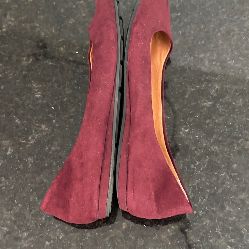 American Rag Women's Deep Red Flats - Picture 5 of 5